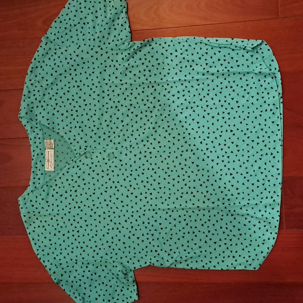Maggie Lawrence Sport, size 18/20W, green top